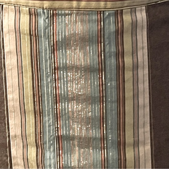 2/$30 Talbots Pretty Striped Skirt size 6 - Picture 4 of 7